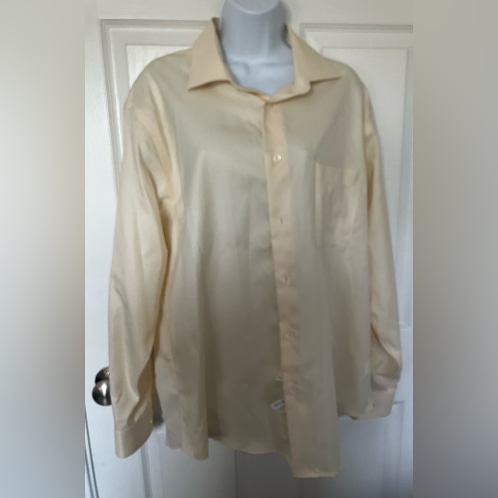 Cream Button-Up Shirt